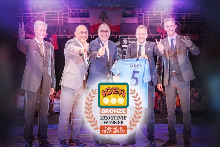 qnet_won_bronze_stevie_award_2020