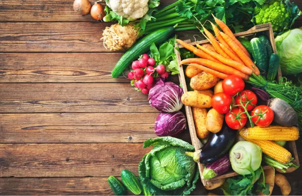 seasonal vegetables