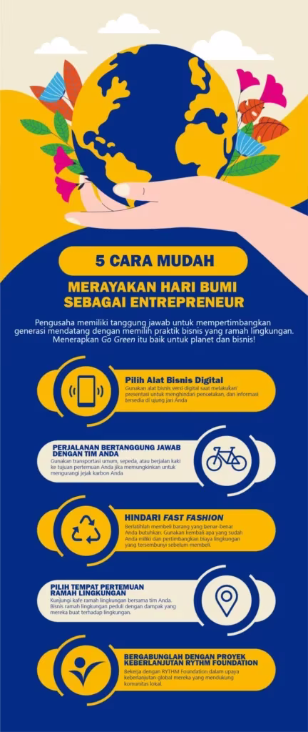infographic 5 simple ways to celebrate earth day as an entrepreneur qnet 2 scaled copy